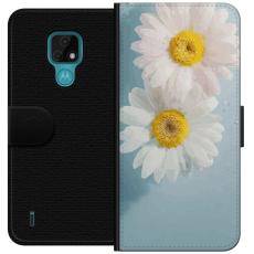 iSecrets - Plånboksfodral till Motorola Moto E7 med Sommarblommor