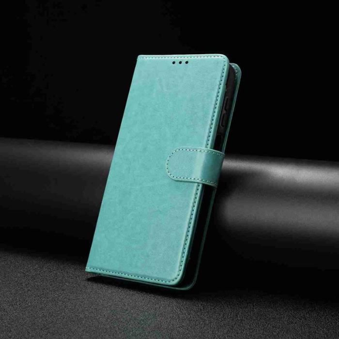 OEM - Samsung Galaxy S26 Ultra Fodral PU Läder Folio Flip - Grön