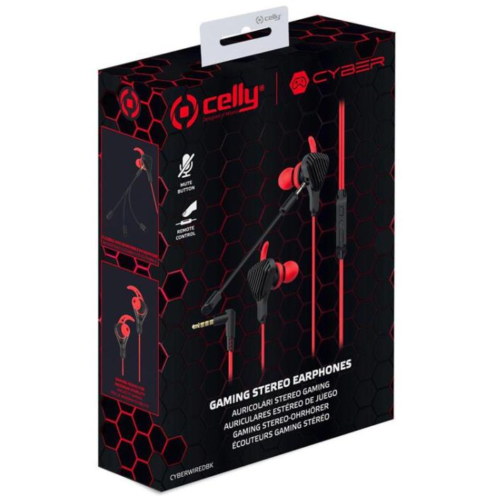 UTGATT1 - CELLY In-ear Gaming Headset 3,5mm