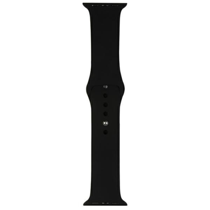 Beline - Beline Apple Watch (42/44/45/49mm) Armband Silikon - Svart