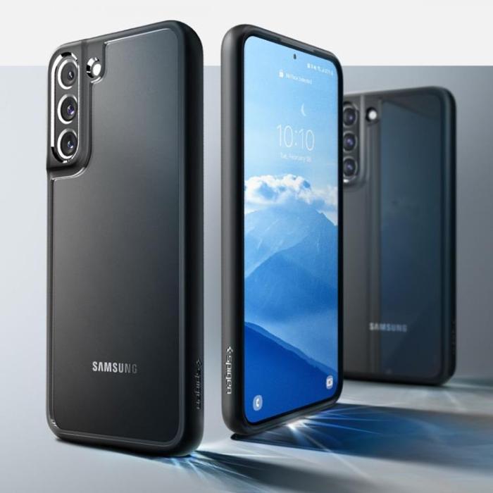 UTGATT - Spigen Ultra Hybrid Skal Galaxy S22 - Matte Svart