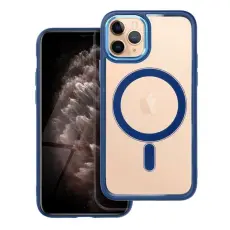 OEM - iPhone 11 Pro Max Mobilskal Magsafe Color Edge - Marinblå