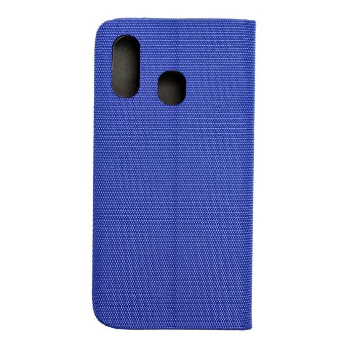 OEM - Galaxy A40 Plånboksfodral Sensitive Nylon - Blå