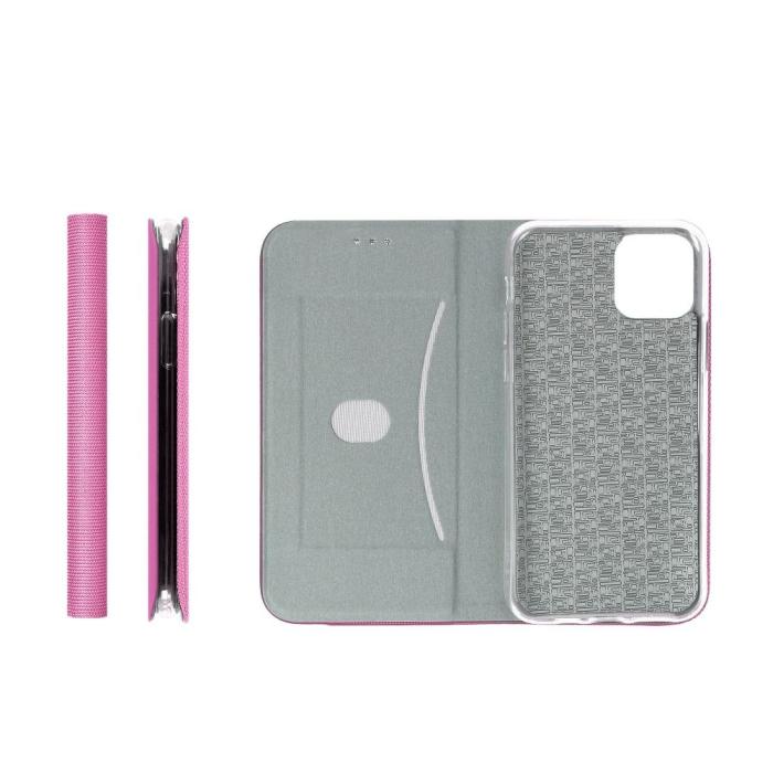 OEM - Galaxy A40 Plånboksfodral Sensitive Nylon Ljus- Rosa
