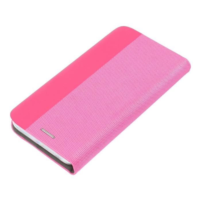 OEM - Galaxy A40 Plånboksfodral Sensitive Nylon Ljus- Rosa