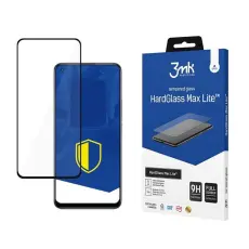 3MK - 3MK Realme 8 5G H&auml;rdat Glas Sk&auml;rmskydd Max Lite - Svart