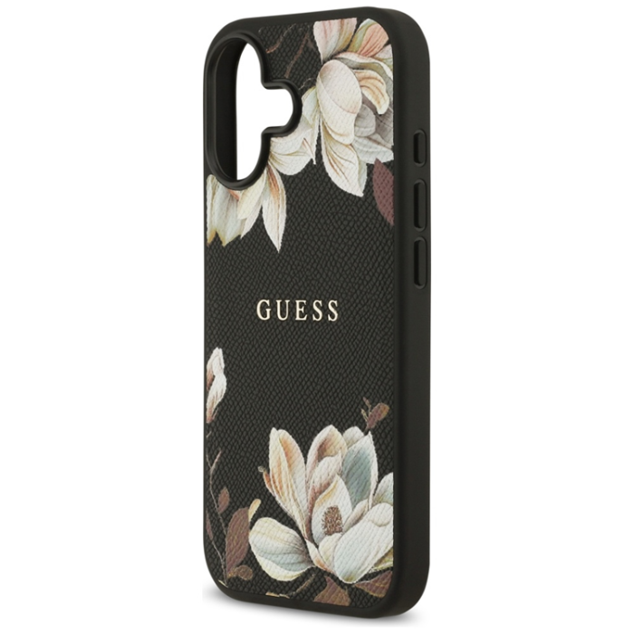 Guess - Guess iPhone 17 Mobilskal Magsafe Classic Logo - Svart