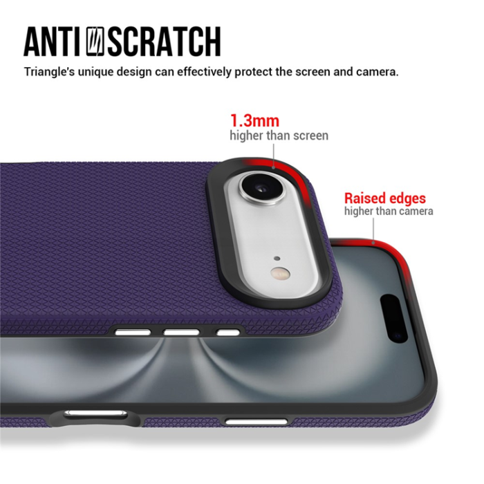 A-One Brand - iPhone 17 Air Mobilskal MagSafe Protective TPU+PC - Lila