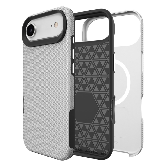 A-One Brand - iPhone 17 Air Mobilskal MagSafe Protective TPU+PC - Silver