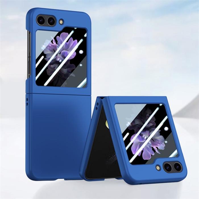 OEM - Galaxy Z Flip 5 Mobilskal Shockproof - Mörkblå
