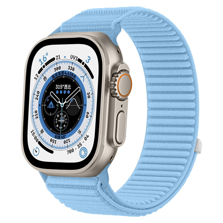 Apple Watch 4/5/6/7/8/9/10/SE (38/40/41/42mm) Armband Nylon | 5123 | AlltMobil