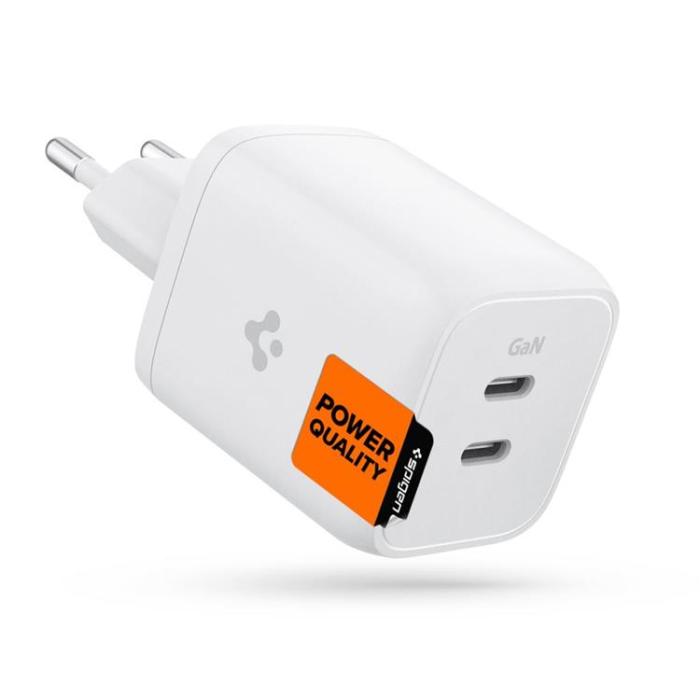 UTGATT - Spigen Väggladdare Adapter USB-C Port 65W - Vit