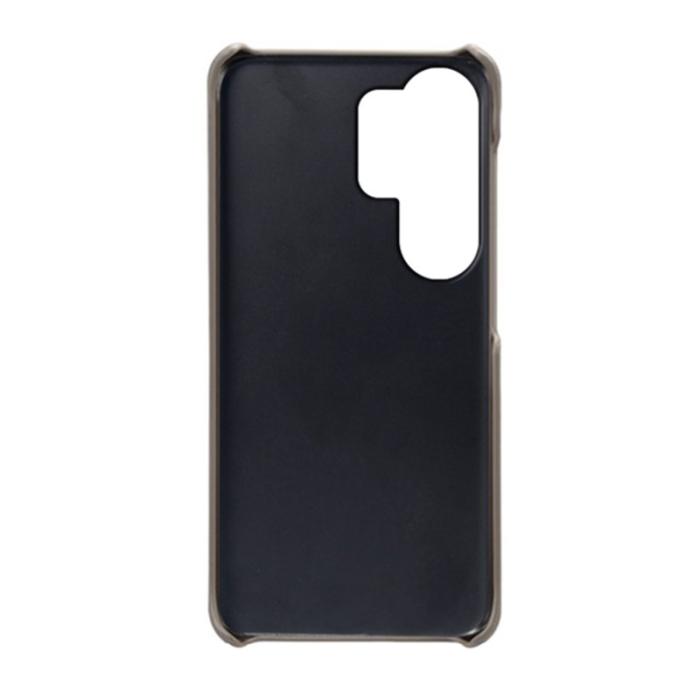 OEM - Mobilskal till Samsung Galaxy S26 Ultra PU Läder + Hård PC - Grå