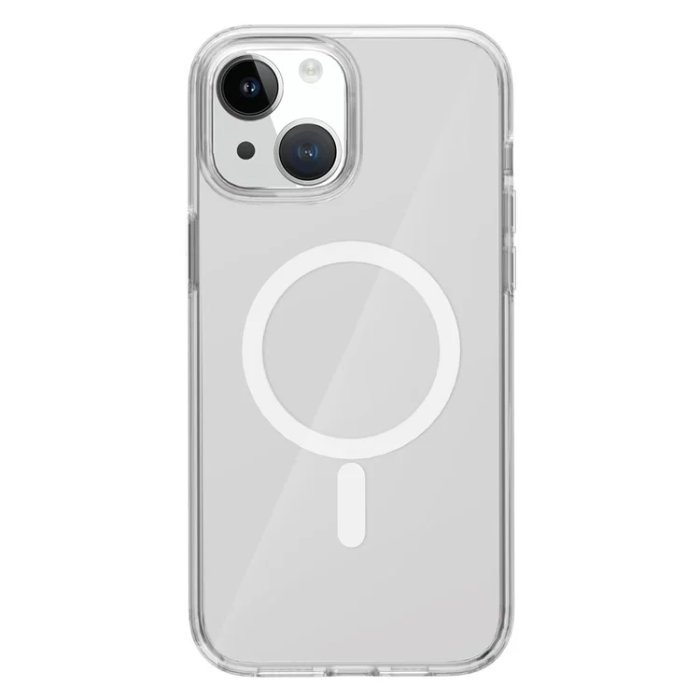 A-One Brand - iPhone 15 Plus Mobilskal MagSafe - Transparent