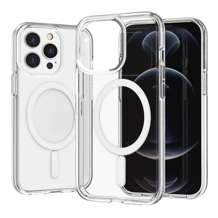 A-One Brand - iPhone 14 Pro Max Mobilskal MagSafe - Transparent