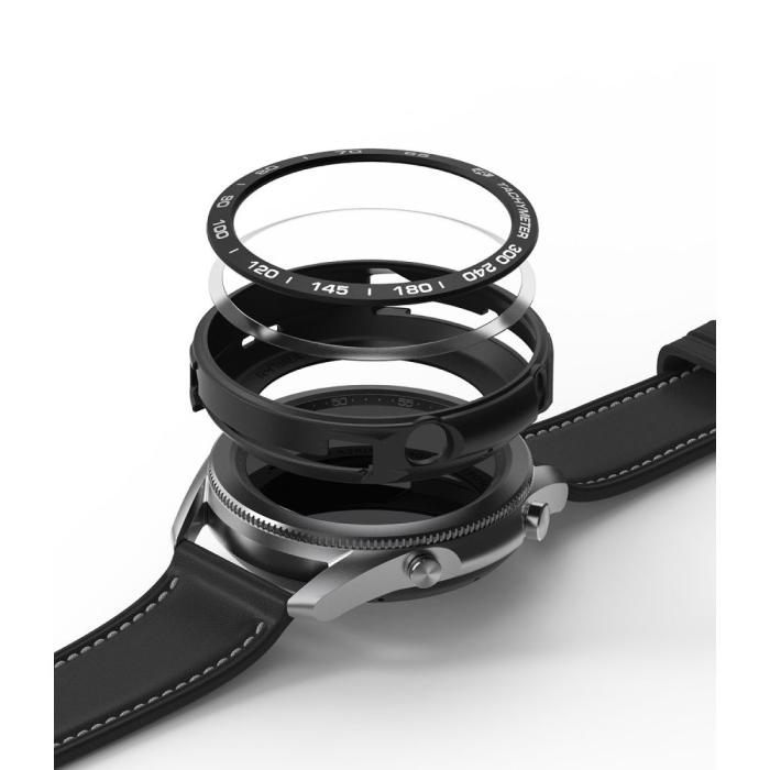 UTGATT5 - RINGKE Air & Bezel Styling Galaxy Watch 3 (41mm) - Svart