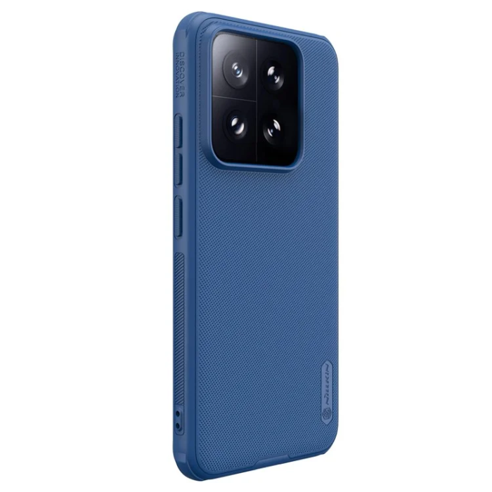 Nillkin - Nillkin Xiaomi 14 Mobilskal Super Frosted Shield Pro - Blå