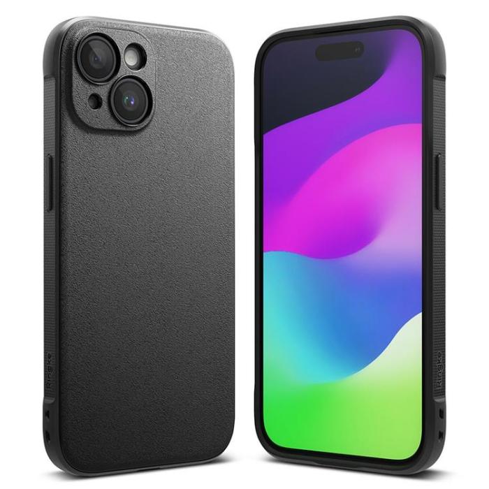 UTGATT - Ringke iPhone 15 Mobilskal Onyx - Svart
