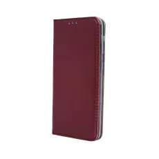 OEM - Smart Magnetiskt Skal för Samsung Galaxy A13 5G / A04S Vinrött