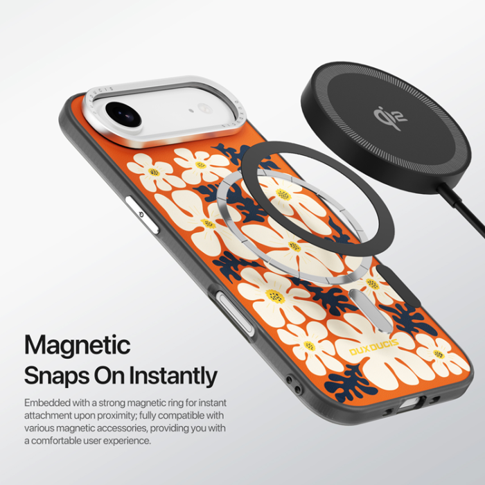 Dux Ducis - DUX DUCIS iPhone Air Mobiskal MagSafe UV Pattern Moro - Orange