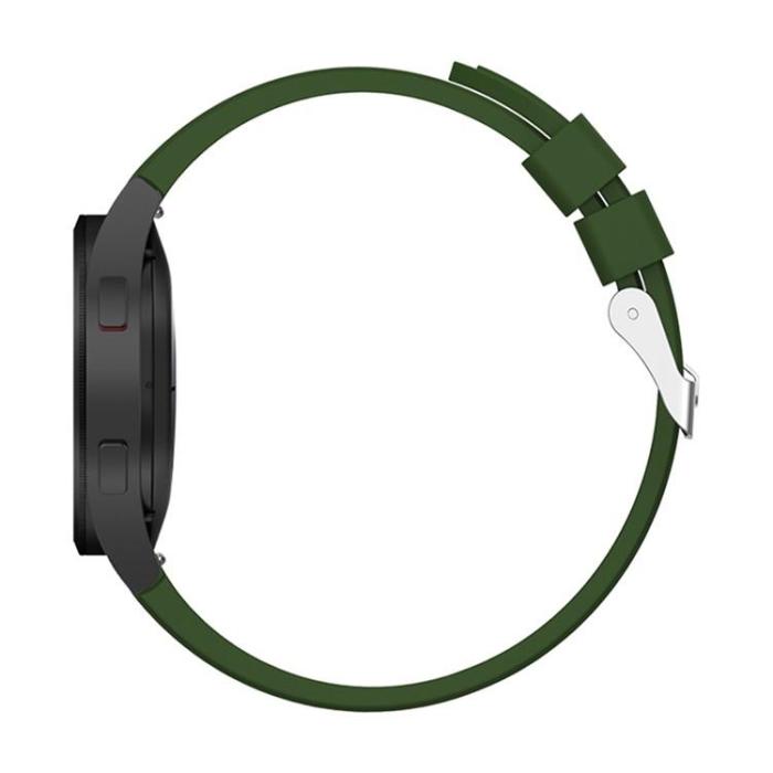 OEM - Galaxy Watch 6 Classic (47mm) Armband Silikon - Army Grön