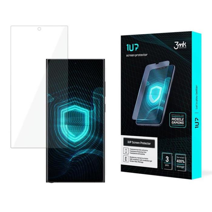 3MK - 3MK Galaxy S24 Ultra- Clear Plastfilm Skärmskydd Foil 1UP - Transparent