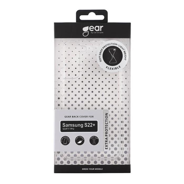 GEAR - GEAR TPU Mobilskal Samsung Galaxy S22 Plus - Transparent