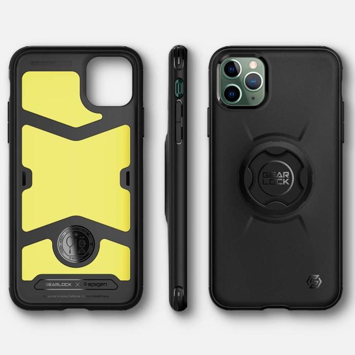 UTGATT5 - Spigen Gearlock Gcf111 Bike Mount Case iPhone 11 Pro Max Svart