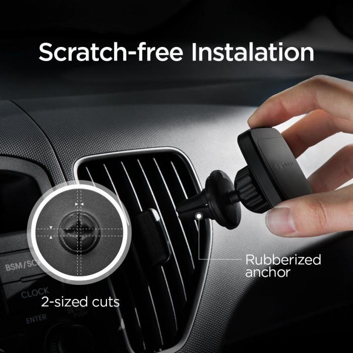 Spigen - SPIGEN H12 Air Vent Magnetic Bilmonteringshållare