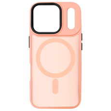 A-One Brand - iPhone 17 Pro Max Mobilskal MagSafe Skin Touch - Rosa