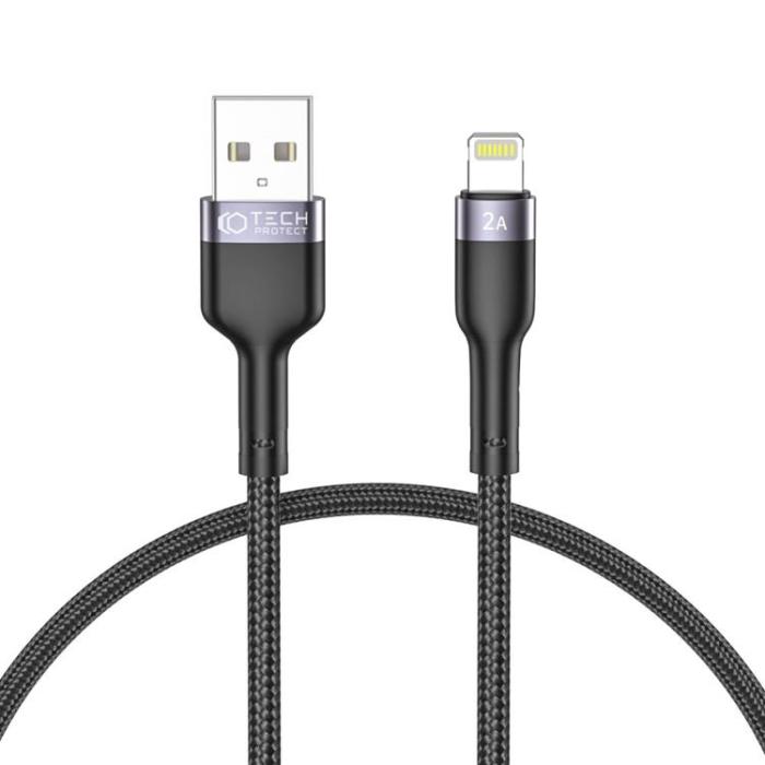 Tech-Protect - Tech-Protect USB-A till Lightning kabel 0.25m Ultraboost