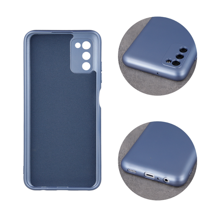 OEM - Galaxy A25 5G Mobilskal Metallic - Ljusblå
