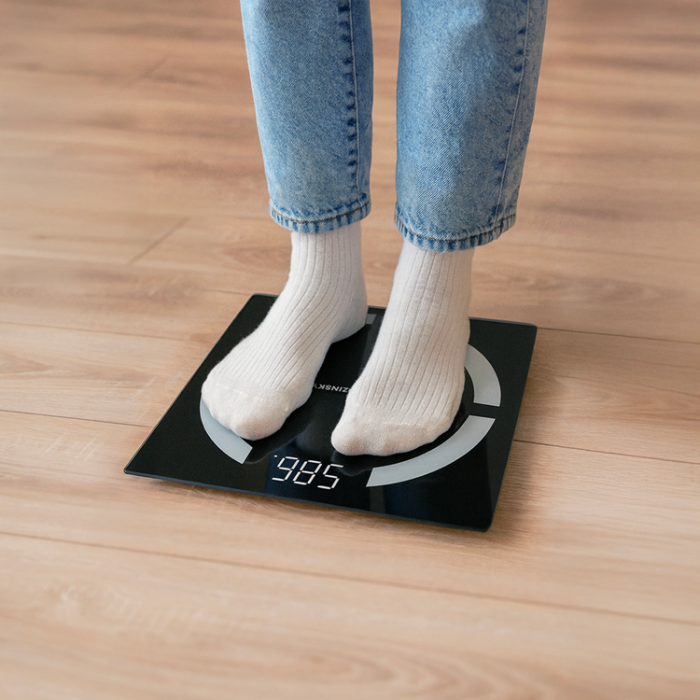 Wozinsky - Wozinsky Smart Bluetooth-Badrumsvåg WIWL-30 - Svart