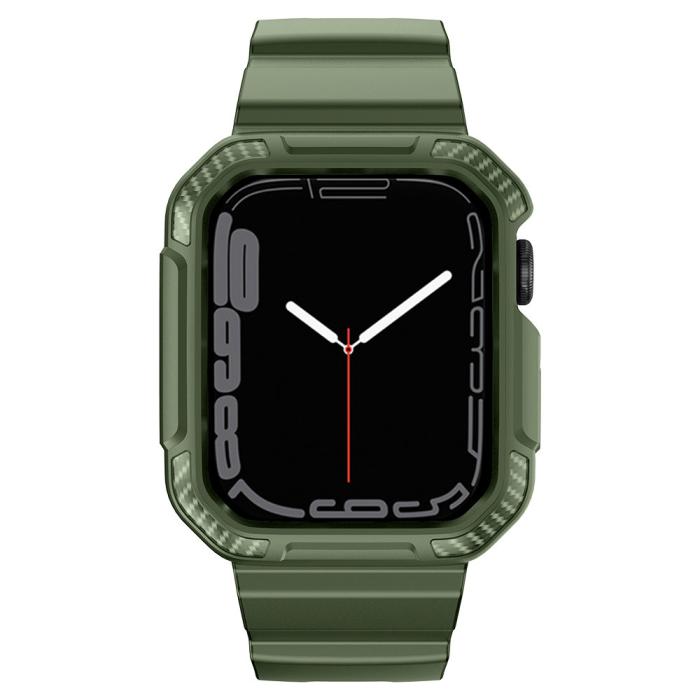 KINGXBAR - Kingxbar Apple Watch 4/5/6/7/8/SE (38/40/41mm) Armband CYF106 - Grön