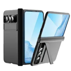 OEM - Google Pixel Fold Mobilskal Electroplating Kickstand - Svart