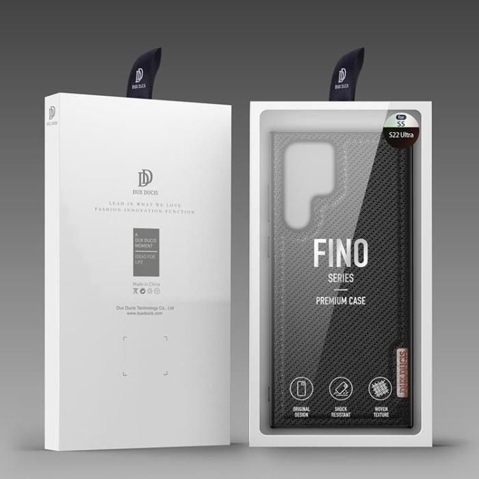 Dux Ducis - Dux Ducis Fino Skal Galaxy S22 Ultra - Svart