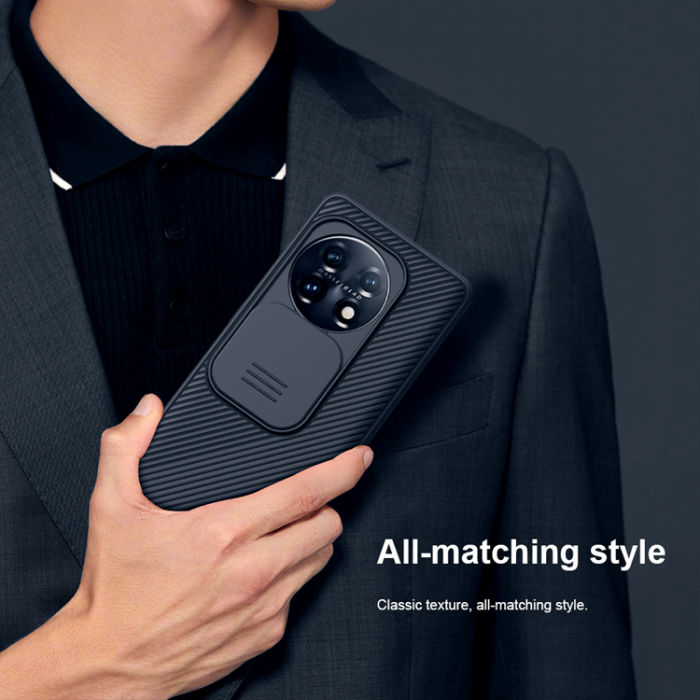 Nillkin - Nillkin OnePlus 11 5G Mobilskal Camshield Pro - Svart