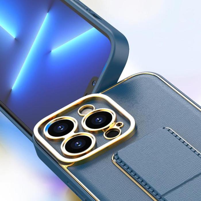 OEM - Galaxy A12 (2020/2021) Mobilskal Kickstand - Svart