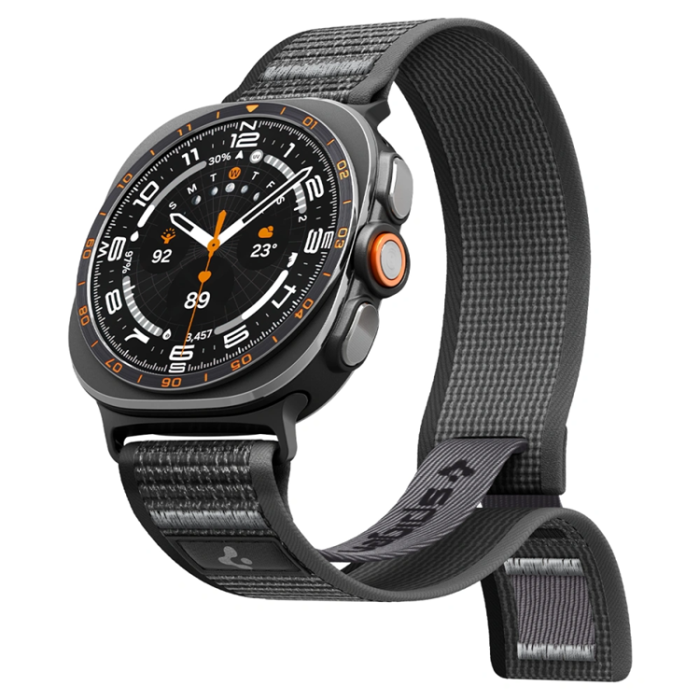 Spigen - Spigen Galaxy Watch Ultra 1/2 (47mm) Armband Athlex Air - Svart/Grå