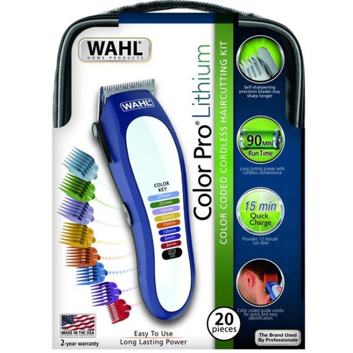 WAHL - WAHL Color Pro Hårklippare Lithium 79600-3716