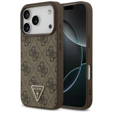Guess - Guess Mobilskal F&ouml;r iPhone 18 Pro/17 Pro Magsafe L&auml;der 4G Triangel Strass