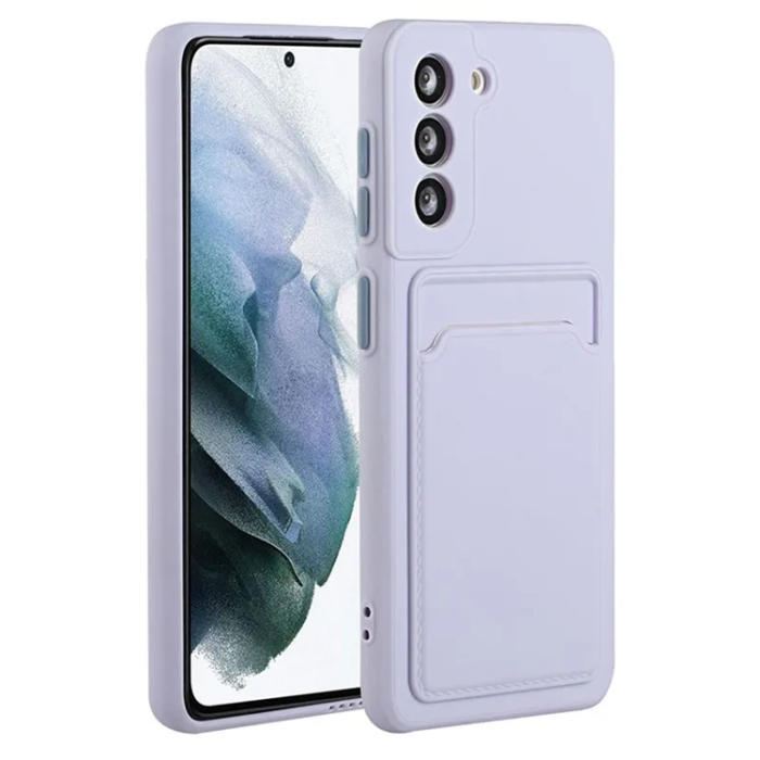 A-One Brand - Galaxy S23 Plus Mobilskal Korthållare TPU - Lila