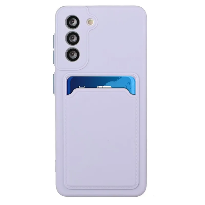 A-One Brand - Galaxy S23 Plus Mobilskal Korthållare TPU - Lila
