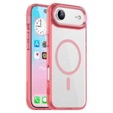 A-One Brand - iPhone Air Mobilskal MagSafe TPU+PC - Transparent Rosa