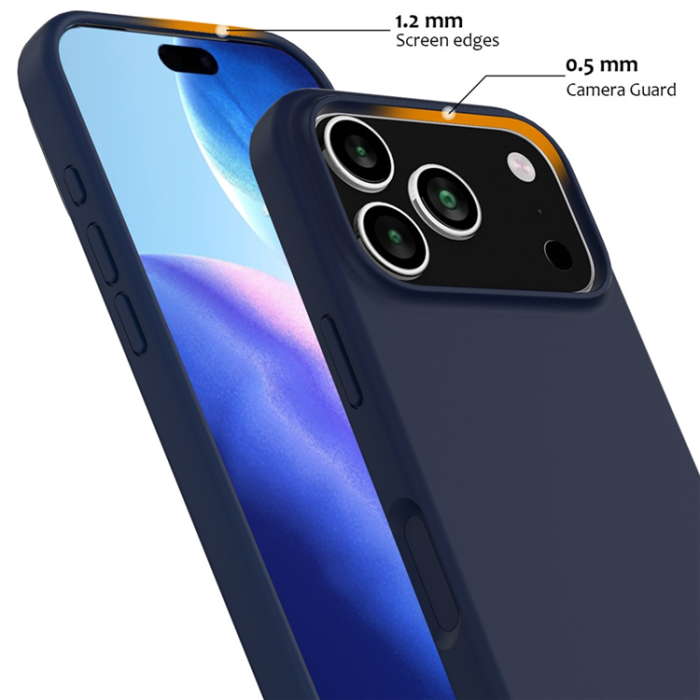 A-One Brand - iPhone 17 Pro Max Mobilskal MagSafe Silikon Anti-Drop