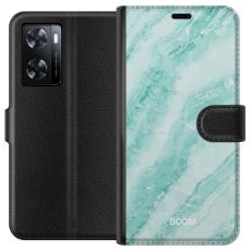 iSecrets - Pl&aring;nboksfodral till OnePlus Nord N20 SE med Mint Marble
