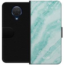iSecrets - Pl&aring;nboksfodral till Nokia G20 med Mint Marble