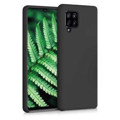 Silicone Soft Flexible Skal Galaxy A42 - Svart