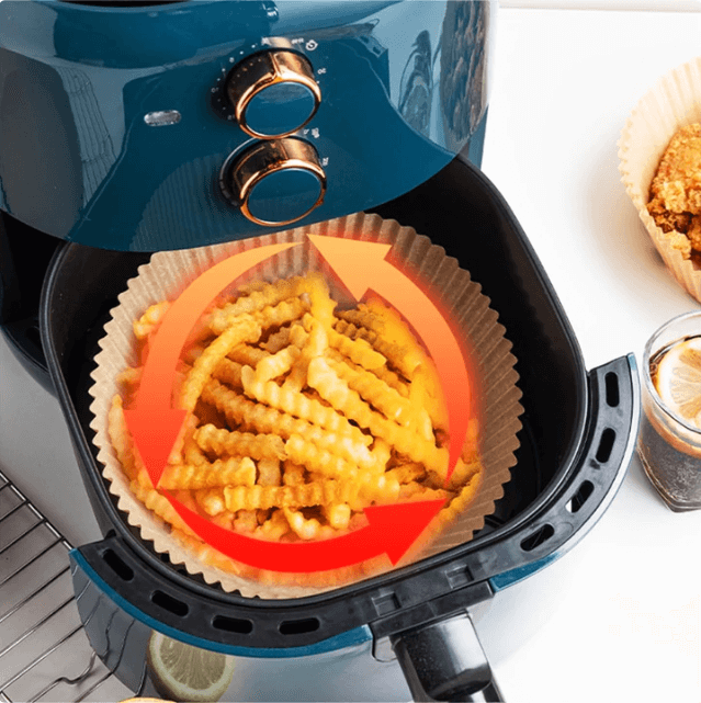Bakplåtspapper till Airfryer - Non-stick - 50 Pack | 2353 | AlltMobil