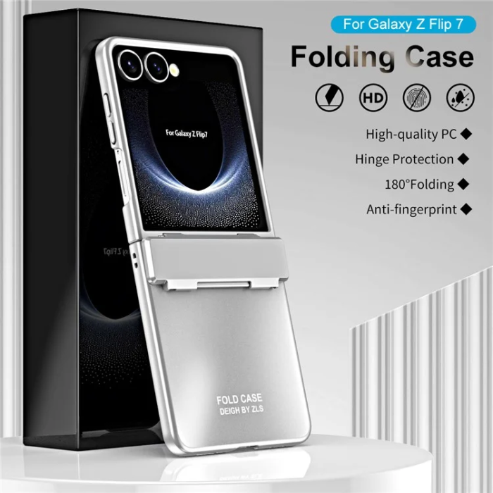 A-One Brand - Galaxy Z Flip 7 Mobilskal Electroplating - Silver
